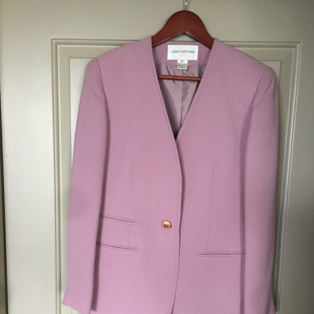 Jones New York suit - Dusky Rose